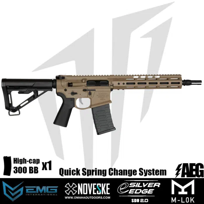 EMG Noveske Shorty 10.5 Gen 4 Airsoft Tüfeği Tan