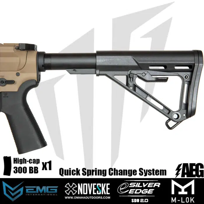 EMG Noveske 13.7 Gen 4 Infidel Airsoft Tüfeği Tan