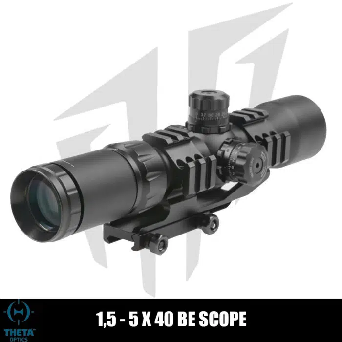 Theta Optics 1.5-5×40 BE Dürbün Siyah