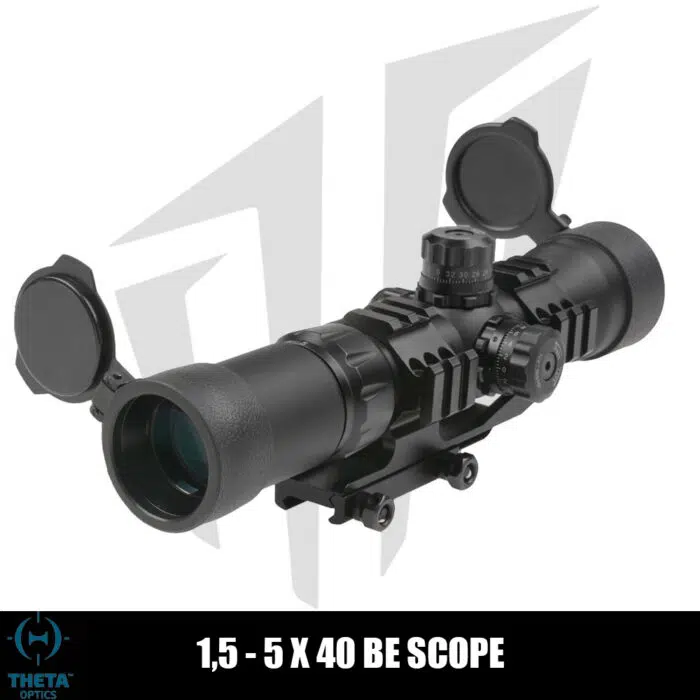 Theta Optics 1.5-5×40 BE Dürbün Siyah