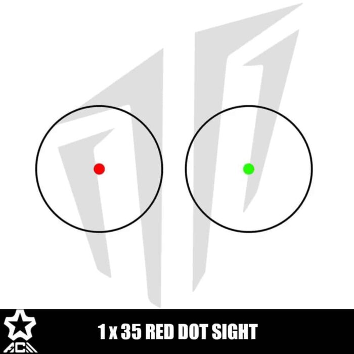ACM 1×35 Red Dot Sight Siyah