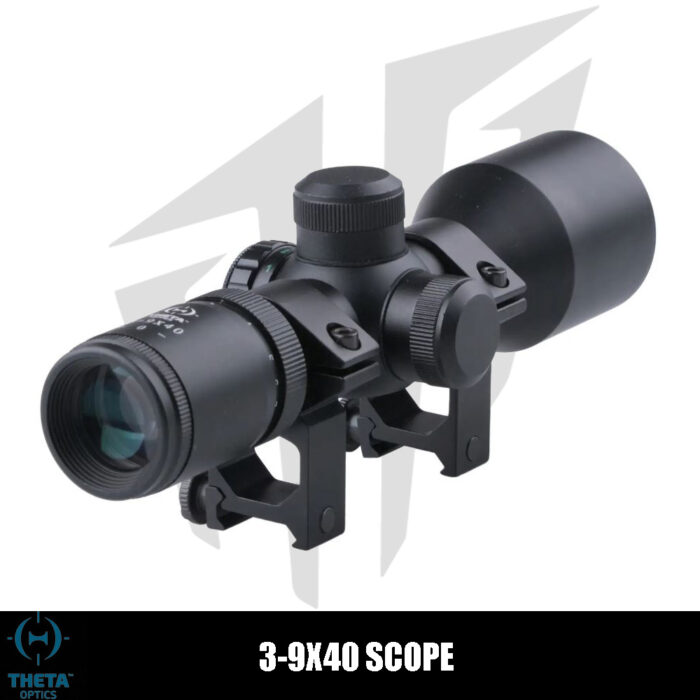 Theta Optics 3-9×40 BE Dürbün – Siyah