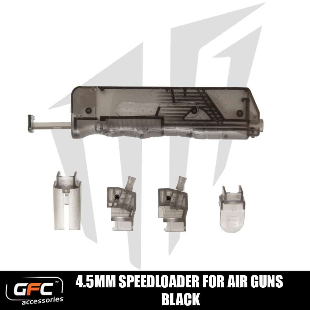 GFC Havalı Tabancalar için 4,5 mm Speed Loader Siyah
