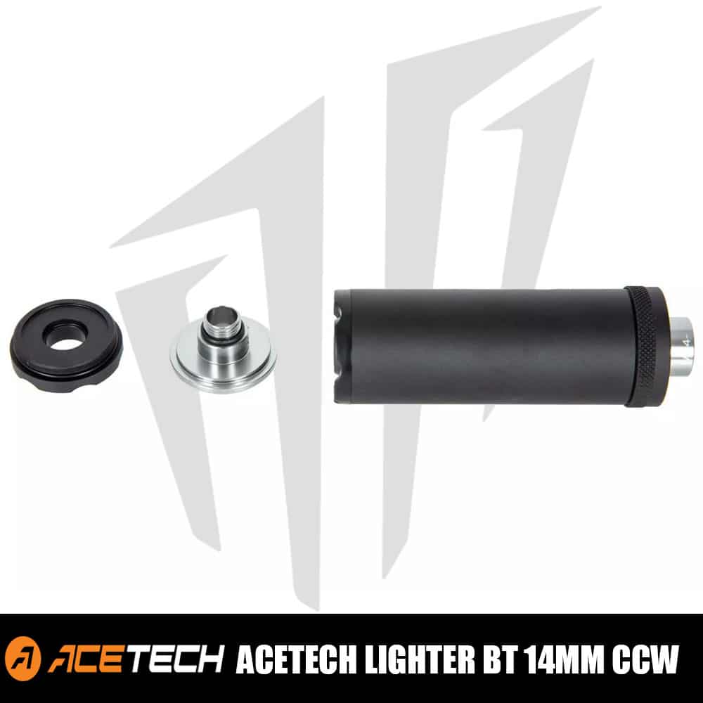 Acetech Lighter BT 14mm CCW İzleyici ve Kronograf Siyah Acetech Lighter BT 14mm CCW İzleyici ve Kronograf Siyah