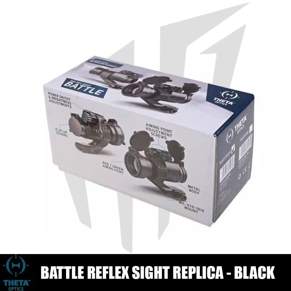 Theta Optics Battle Reflex Sight Nişangah Siyah Theta Optics Battle Reflex Sight Nişangah Siyah