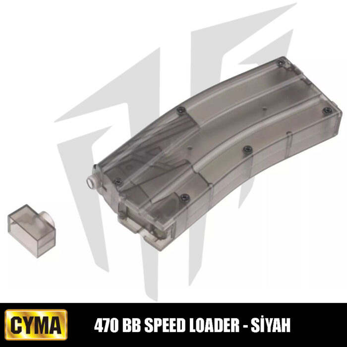 CYMA Şarjör Şeklinde 470 BB Kapasiteli Speed Loader - Siyah