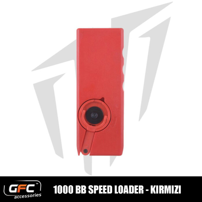 GFC M4/M16 Şerjörlere Uyumlu 1000BB Kapasiteli Speed Loader – Kırmızı