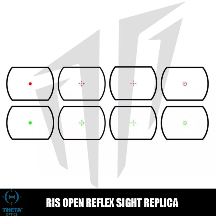 Theta Optics Open Reflex Sight Nişangah – Siyah