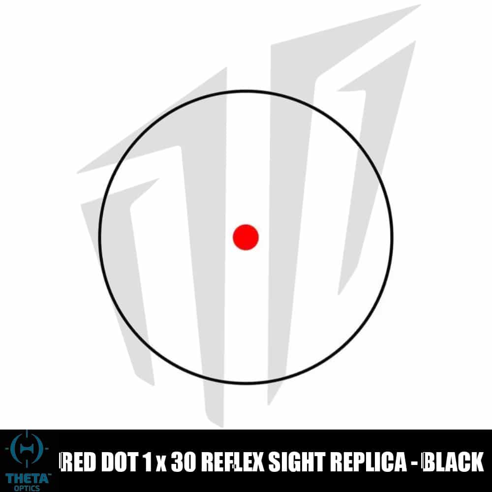 Theta Optics Red Dot 1×30 Reflex Sight Nişangah Siyah Theta Optics Red Dot 1×30 Reflex Sight Nişangah Siyah