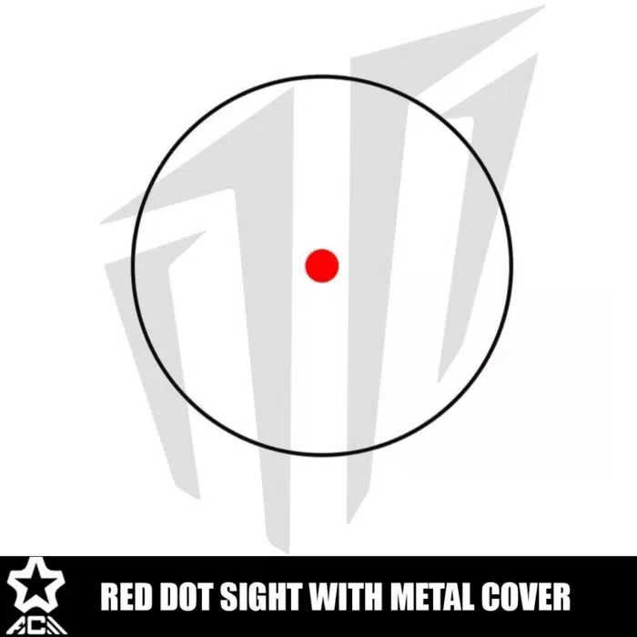 ACM Metal Kapaklı Red Dot Sight Siyah