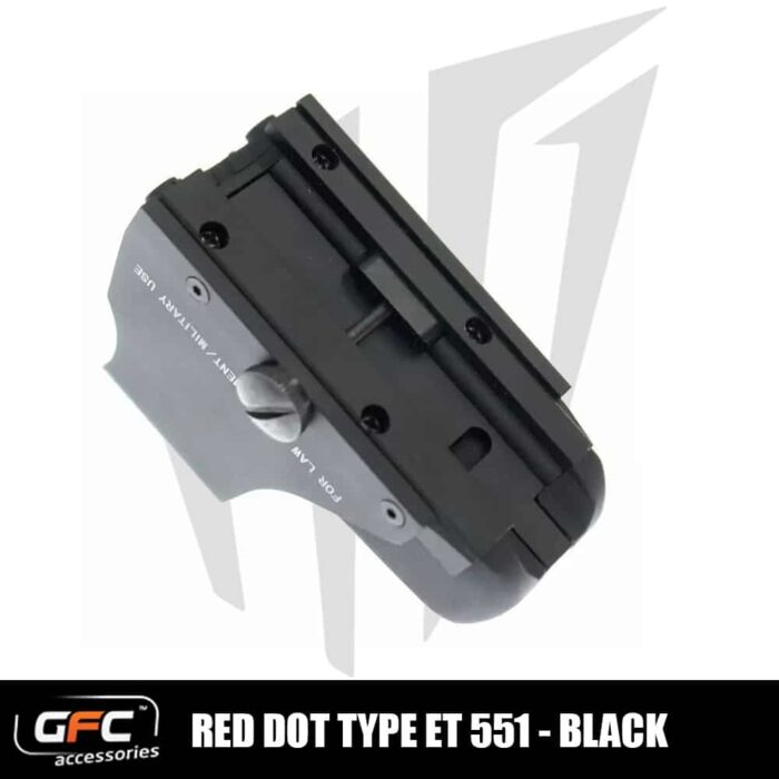 GFC ET 551 Type Red Dot Siyah