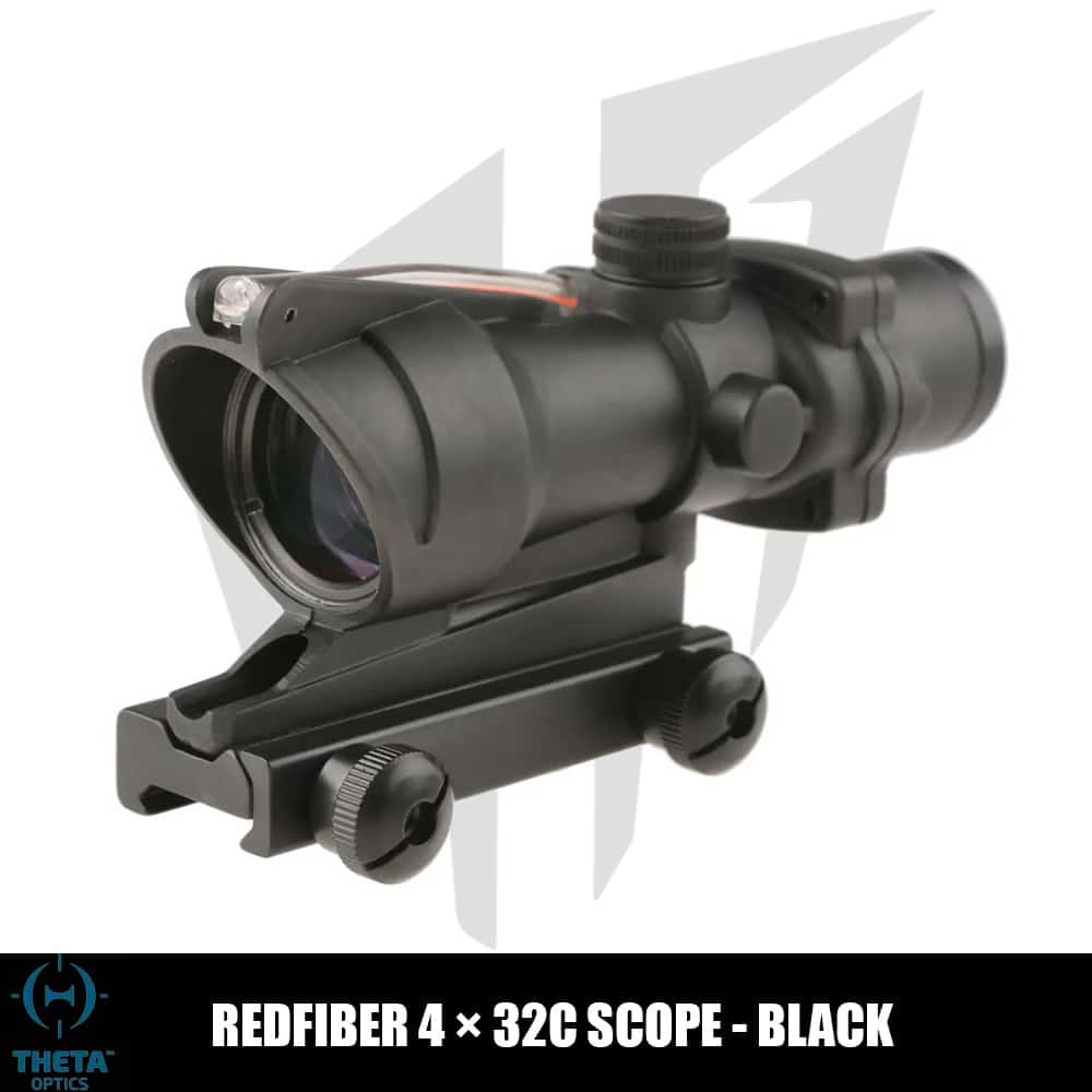 Theta Optics RedFiber 4×32C Dürbün Siyah