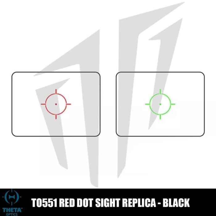 Theta Optics TO551 Red Dot Sight Siyah