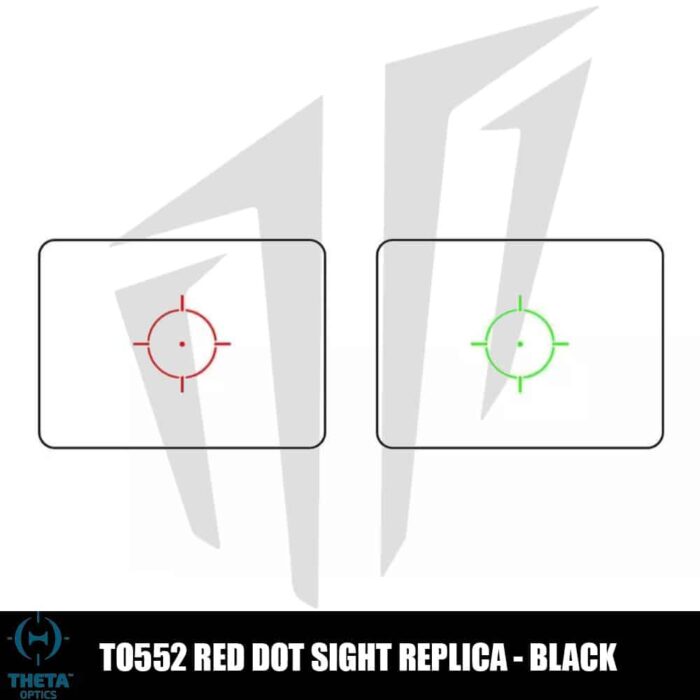 Theta Optics TO552 Red Dot Sight Siyah