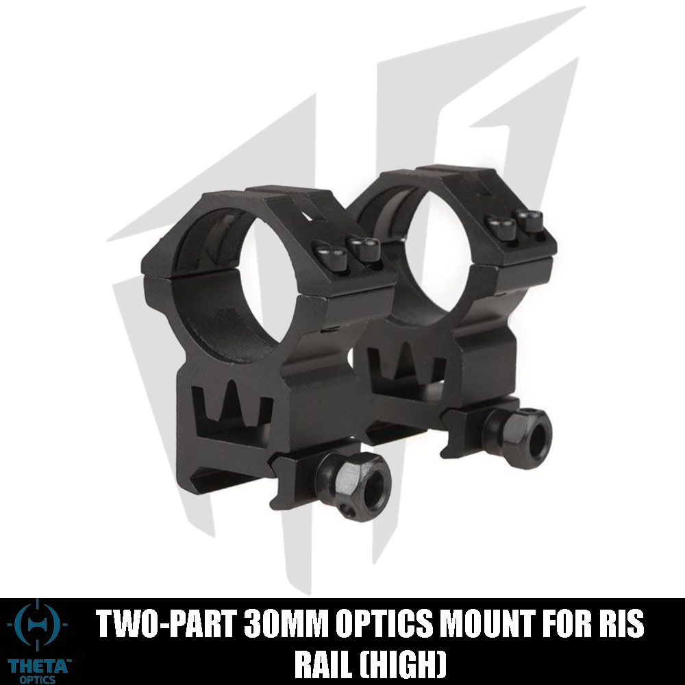 Theta Optics RIS Ray için İki Parçalı 30mm Optik Montaj Sistemi (Yüksek)