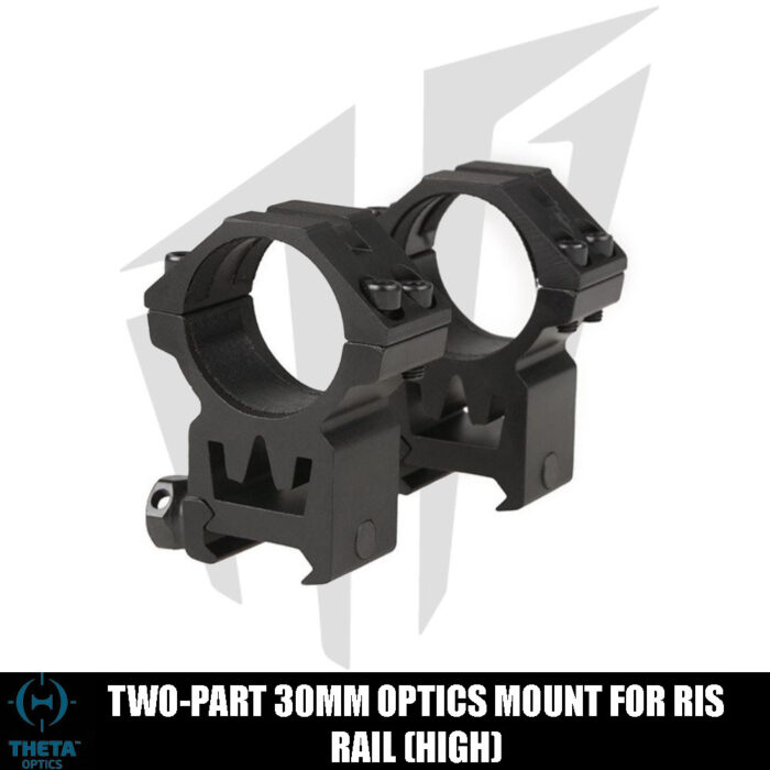 Theta Optics RIS Ray için İki Parçalı 30mm Optik Montaj Sistemi (Yüksek)