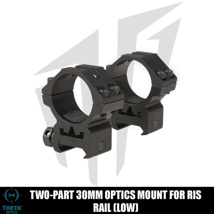Theta Optics RIS Ray için İki Parçalı 30mm Optik Montaj Sistemi (Düşük)