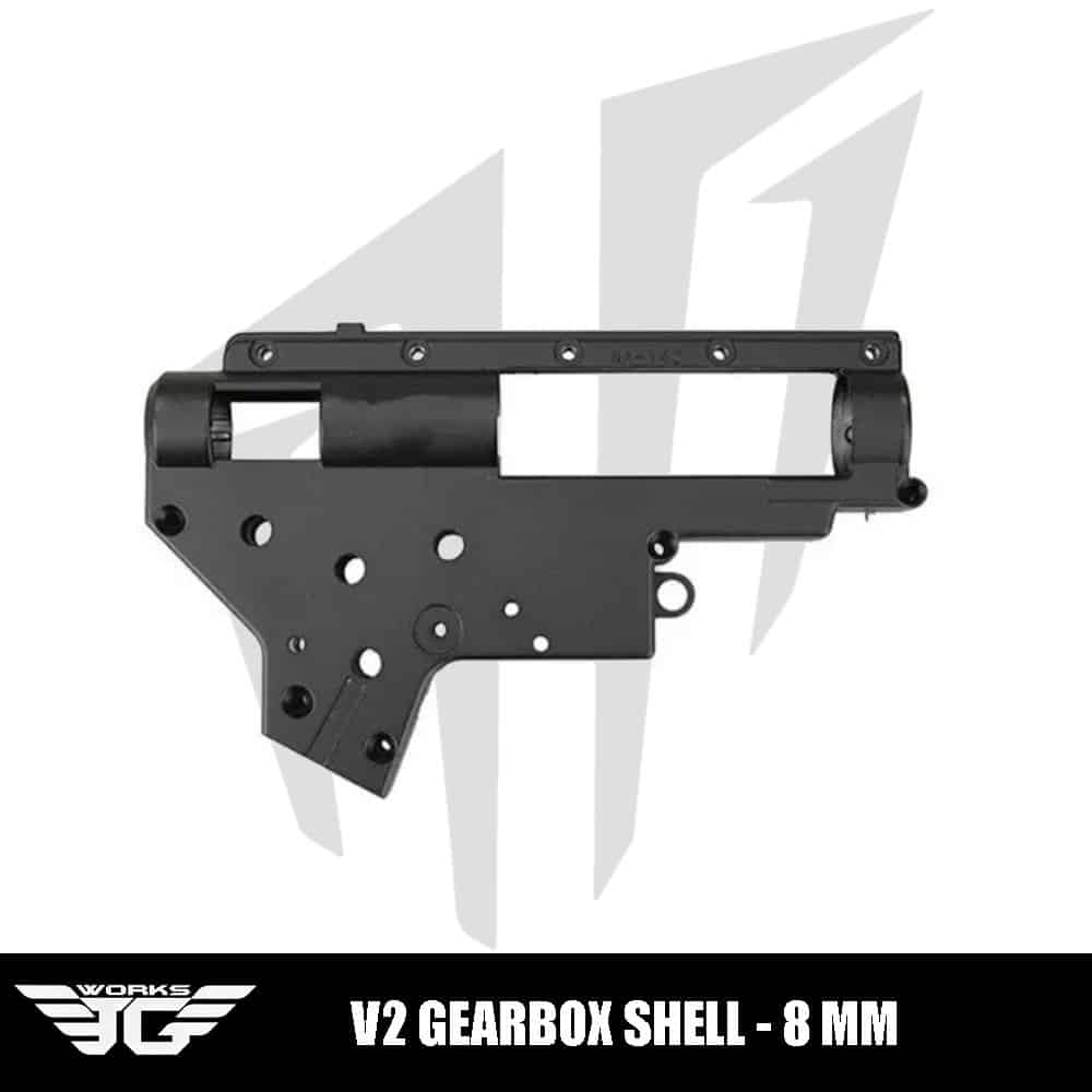 JG V2 Gearbox – 8mm