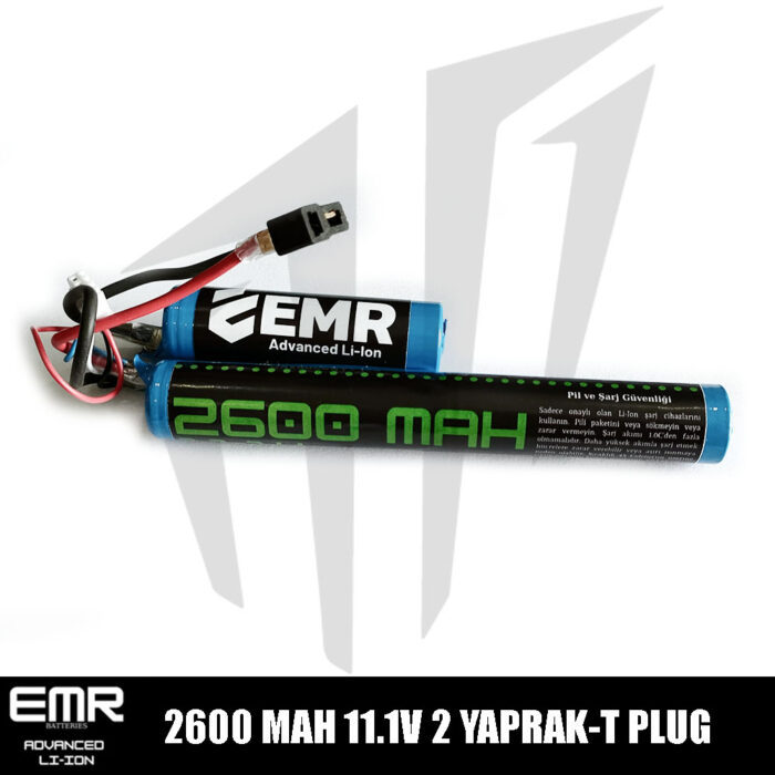 Emr 2600 Mah 11.1V 2 Yaprak T Plug