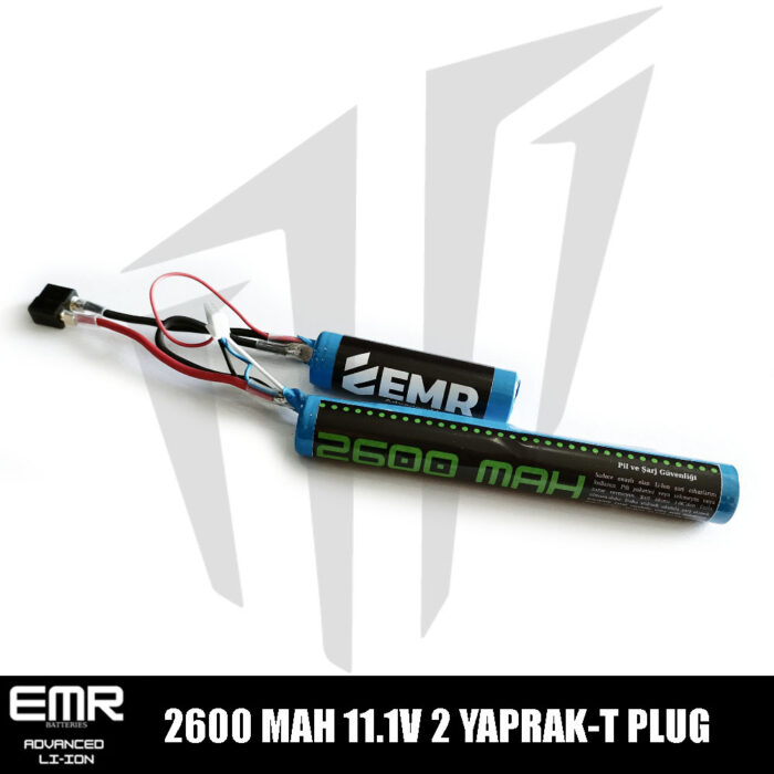 Emr 2600 Mah 11.1V 2 Yaprak T Plug