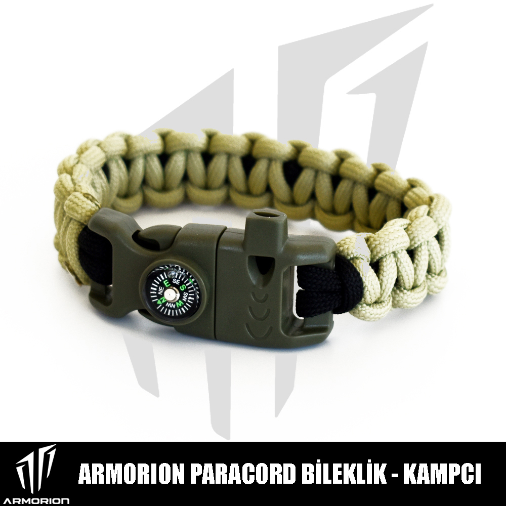 Armorion Paracord Bileklik Kampcı