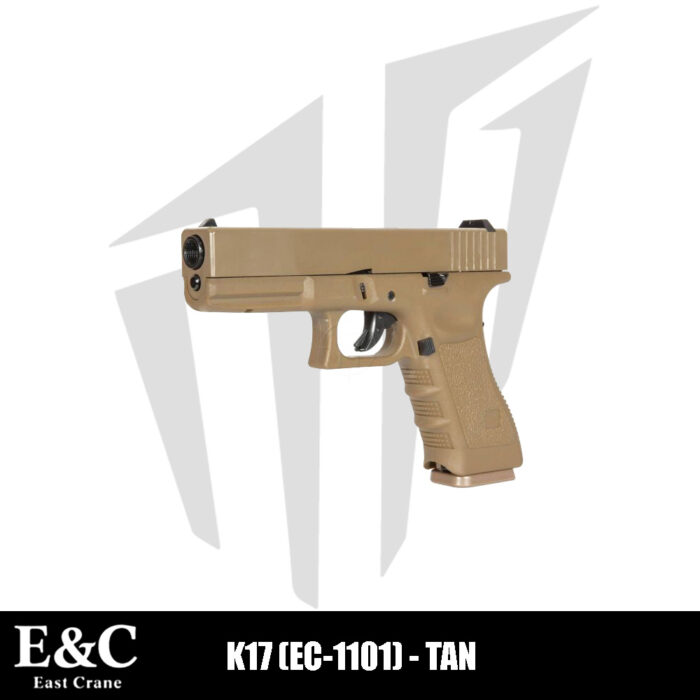 East & Crane EC-1101 Glock17 Airsoft Tabanca – Tan