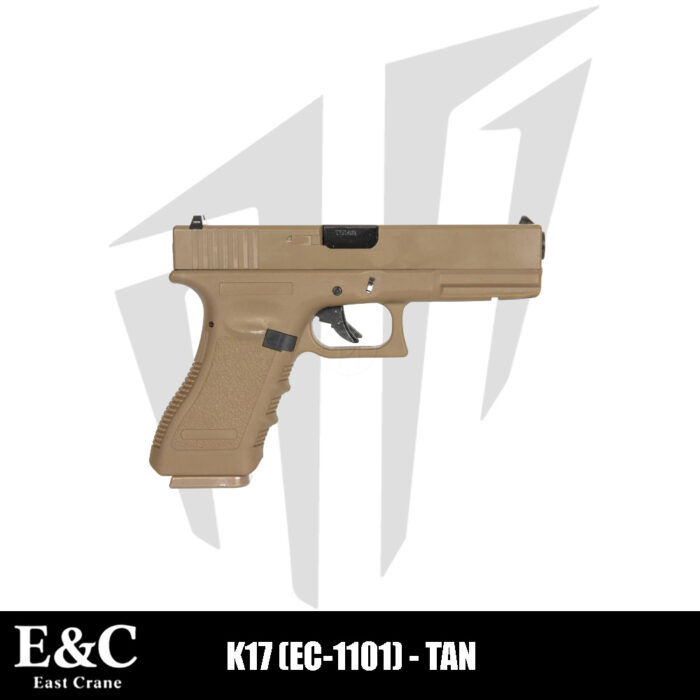 East & Crane EC-1101 Glock17 Airsoft Tabanca – Tan