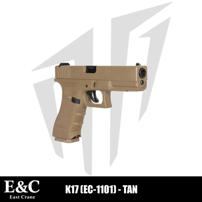 East & Crane EC-1101 Glock17 Airsoft Tabanca – Tan