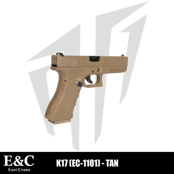 East & Crane EC-1101 Glock17 Airsoft Tabanca – Tan