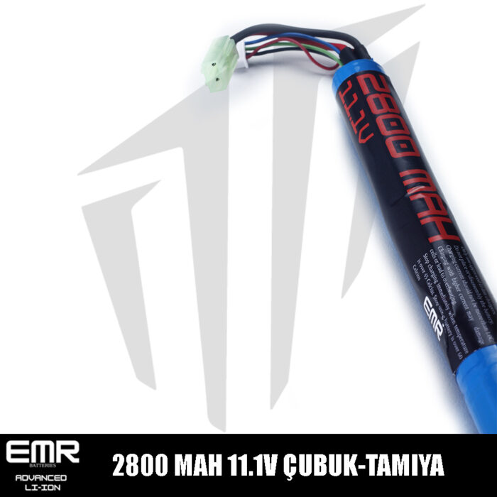 EMR 11.1V 2800 Mah Çubuk-Tamiya Lithium-Ion Pil
