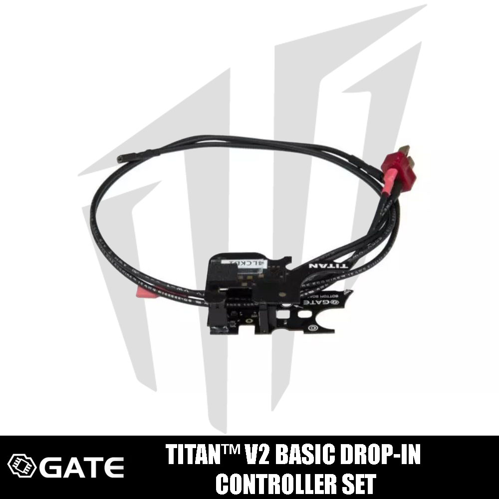 Gate Airsoft Elektronik Tetik TITAN™ V2 BASIC Drop-In Denetleyici Seti [Arka Kablolu]