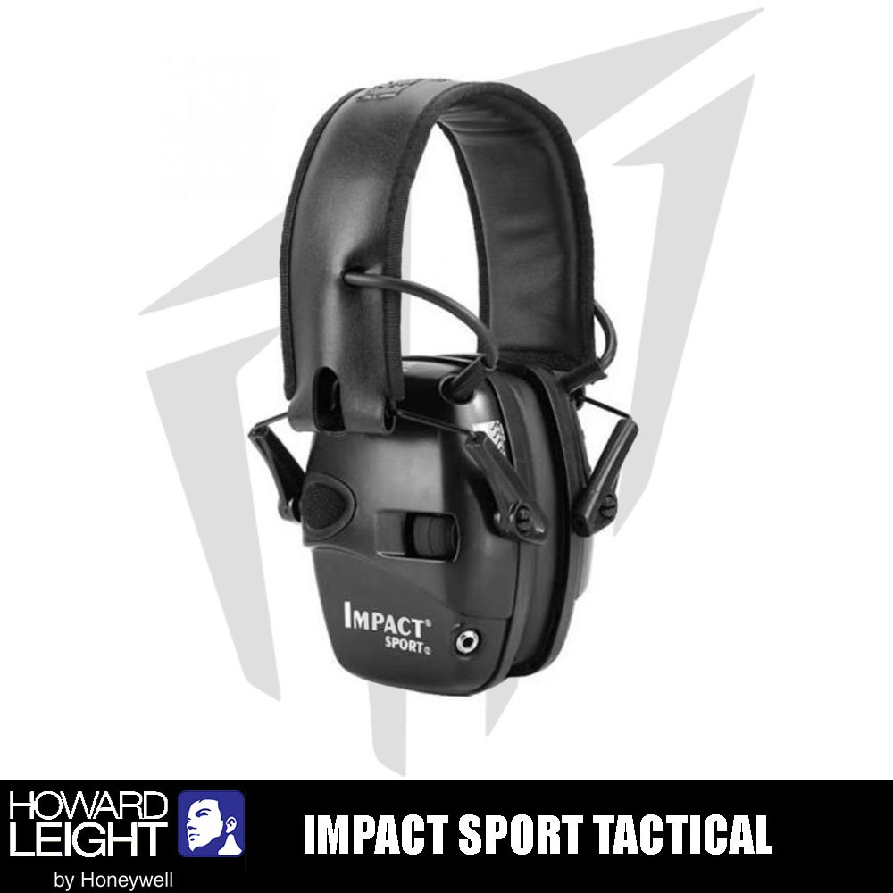 Howard Leight By Honeywell Impact Sport Taktikal Atış Kulaklığı Siyah