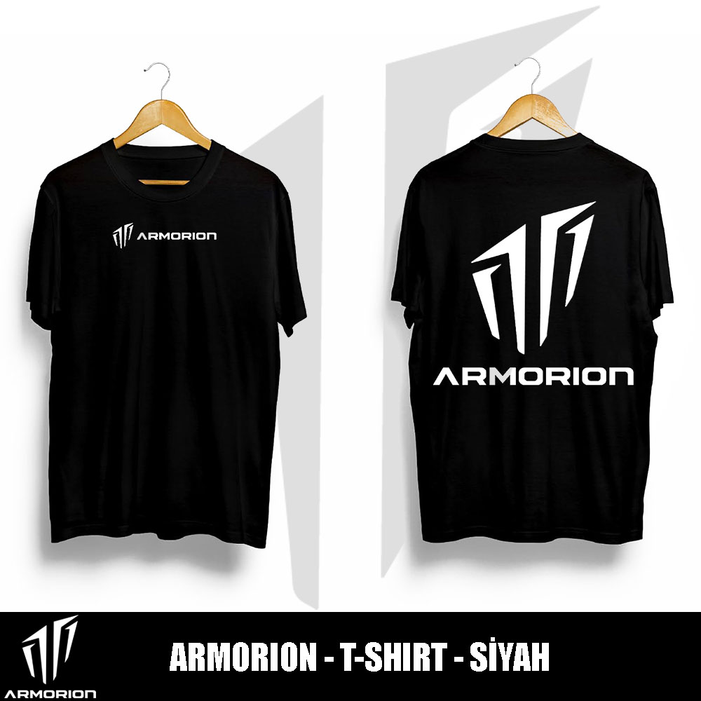 Armorion Siyah T-Shirt