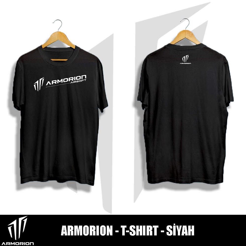 Armorion Siyah T-Shirt