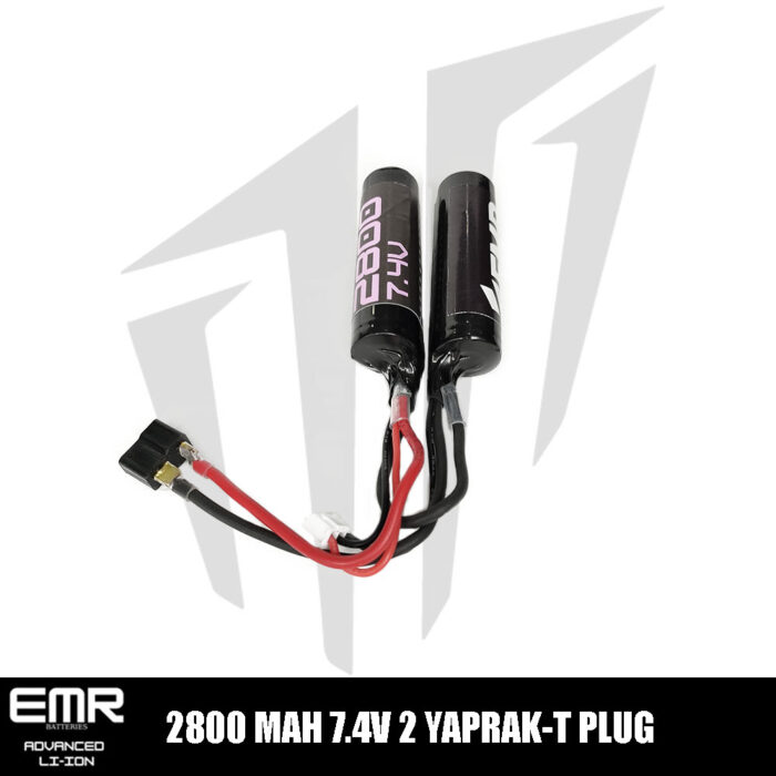 EMR 7.4V 2800 Mah 2 Yaprak T Plug Lithium-Ion Pil