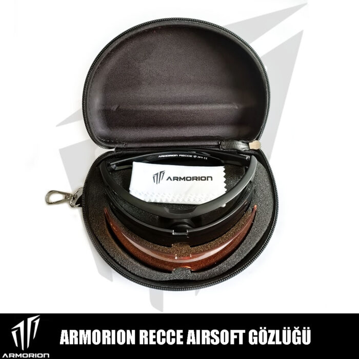 Armorion Recce Airsoft Gözlüğü – 3 Lens