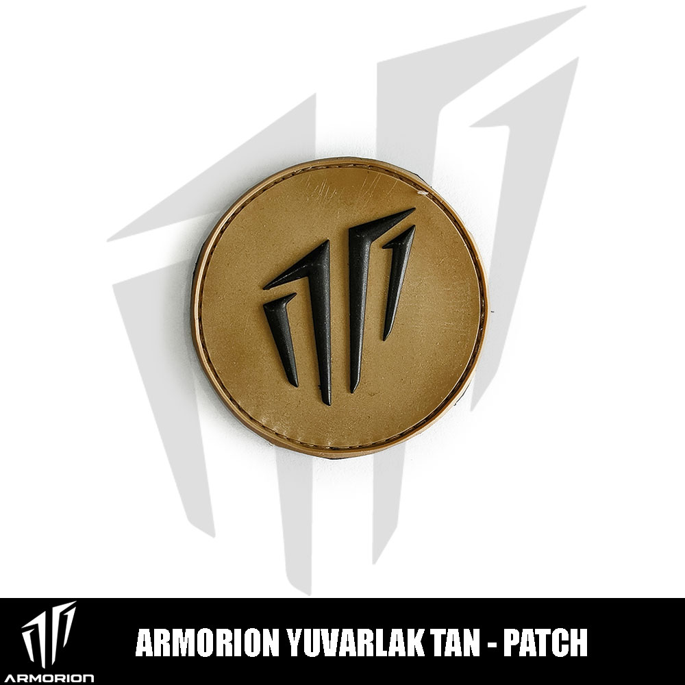 Armorion Yuvarlak Tan Patch