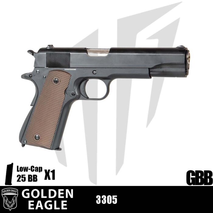 Golden Eagle 3305 Airsoft Tabanca - Siyah