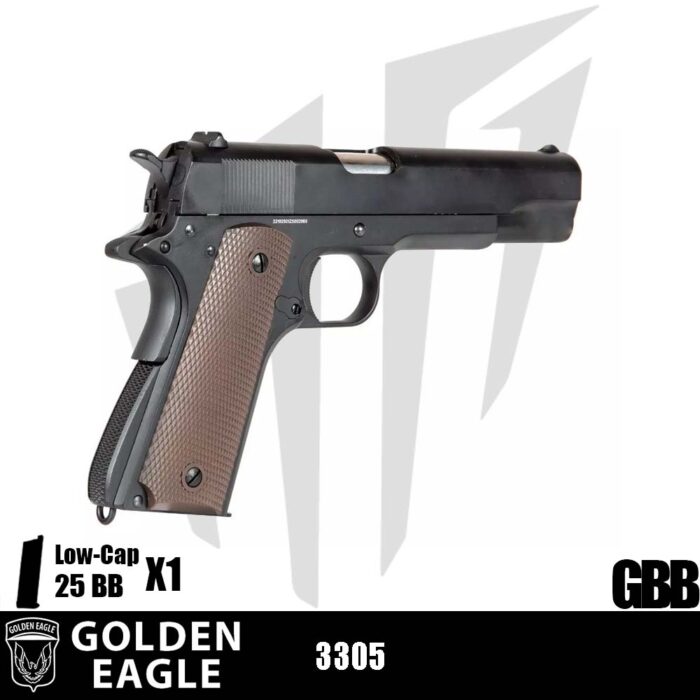 Golden Eagle 3305 Airsoft Tabanca - Siyah