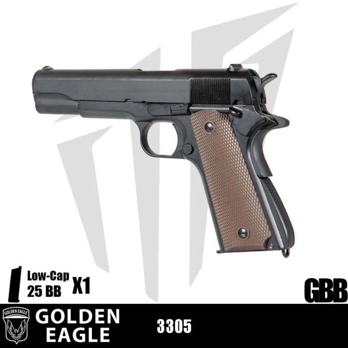 Golden Eagle 3305 Airsoft Tabanca - Siyah