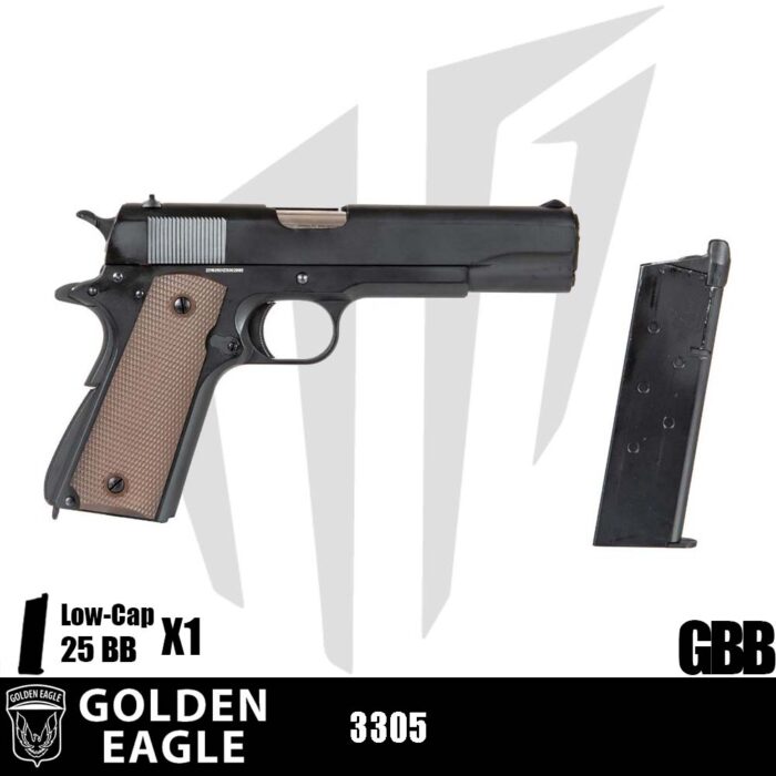 Golden Eagle 3305 Airsoft Tabanca - Siyah