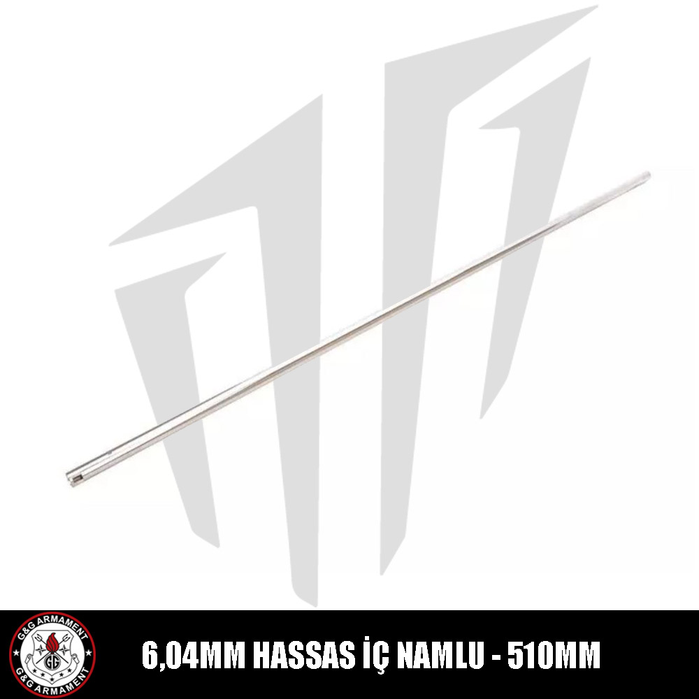 G&G 6,04mm Hassas İç Airsoft Namlusu - 510mm