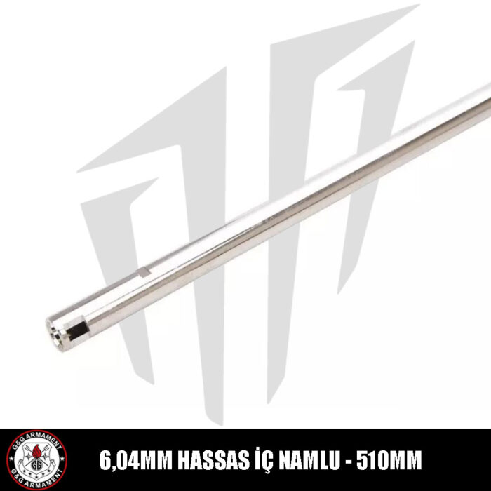 G&G 6,04mm Hassas İç Airsoft Namlusu - 510mm