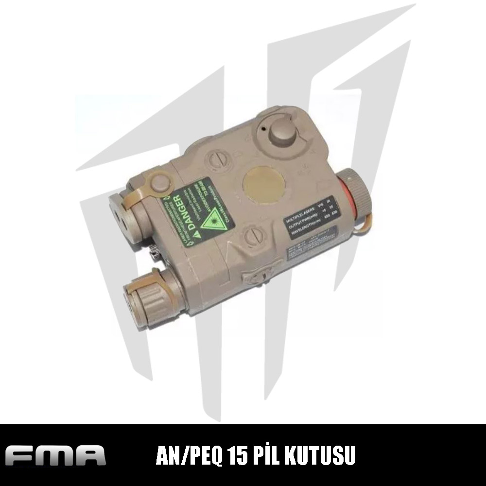 FMA AN/PEQ 15 Pil Kutusu - Tan
