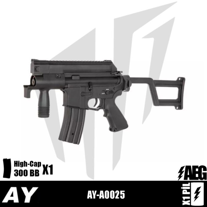 AY-A0025 Airsoft Tüfeği – Siyah