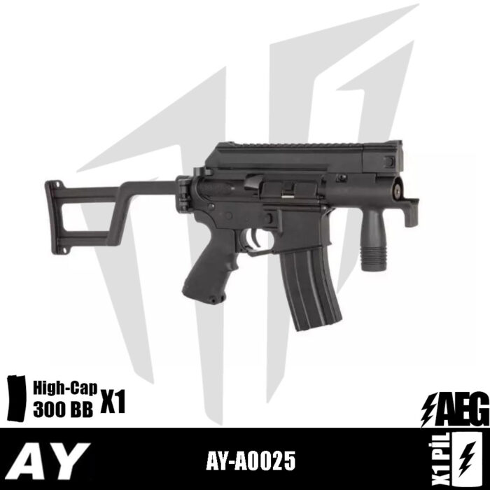 AY-A0025 Airsoft Tüfeği – Siyah