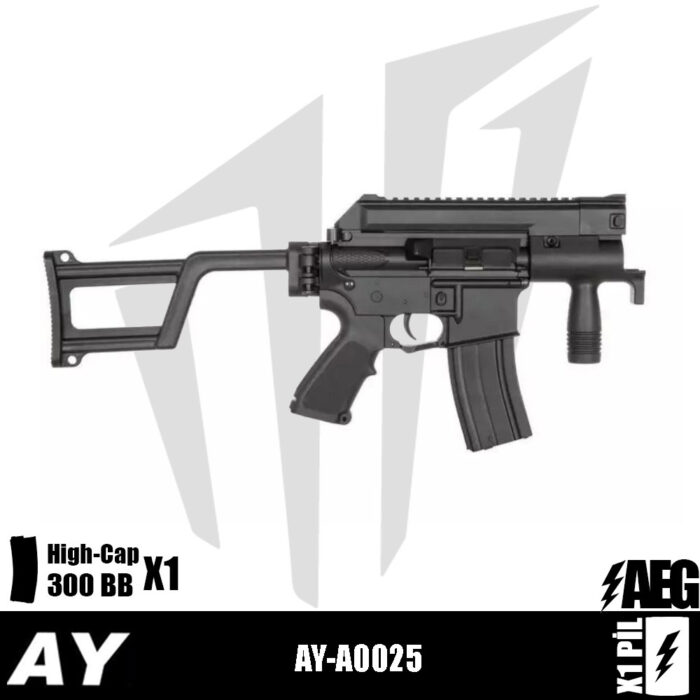 AY-A0025 Airsoft Tüfeği – Siyah