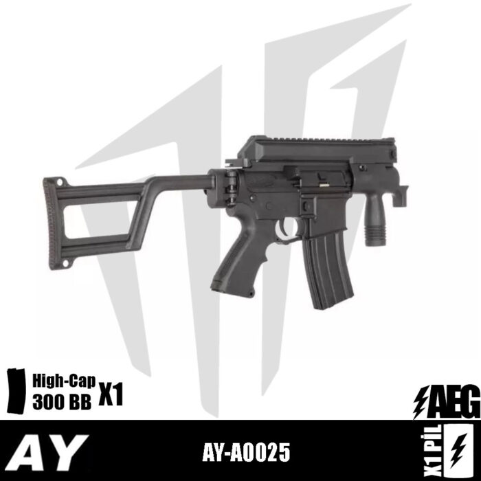 AY-A0025 Airsoft Tüfeği – Siyah