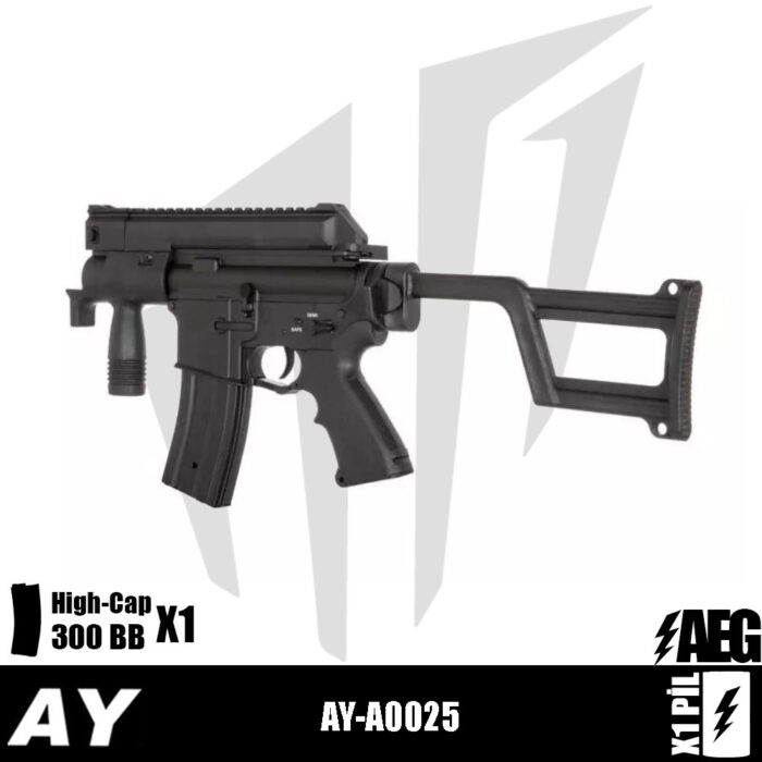 AY-A0025 Airsoft Tüfeği – Siyah