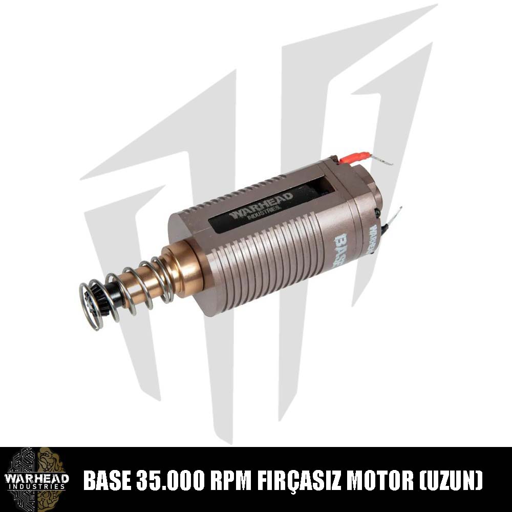 Warhead Industries BASE 35.000 RPM Fırçasız Airsoft AEG Motor - Long